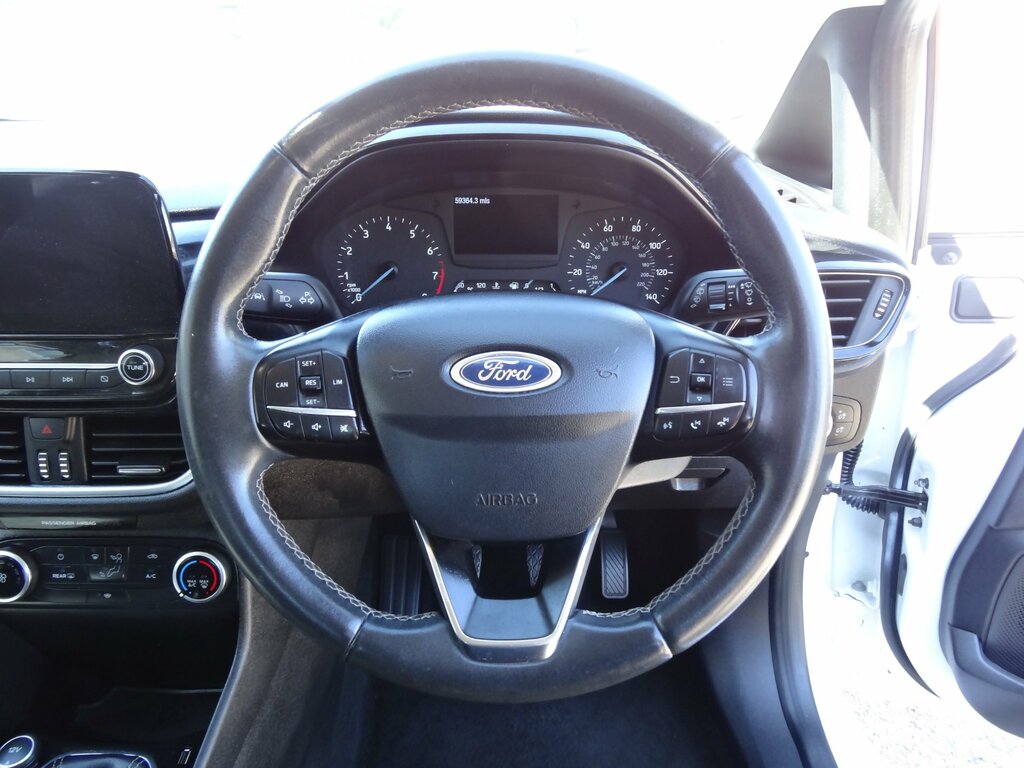 Ford Fiesta 1.0T Ecoboost Zetec Hatchback Eu White #3