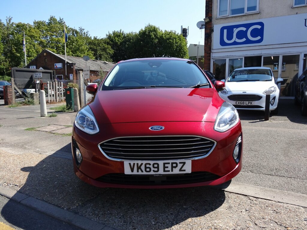 Ford Fiesta 1.0T Ecoboost Gpf Titanium Hatchback Ma VK69EPZ Red #3