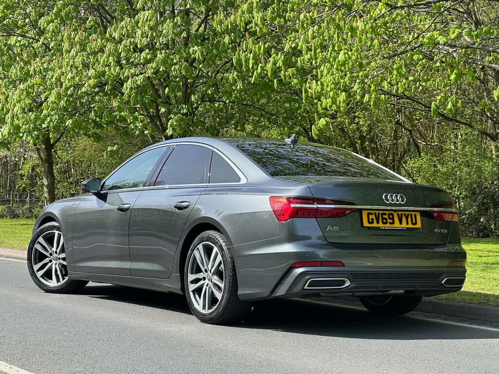Audi A6 Saloon 2.0 Tdi 40 S Line S Tronic Euro 6 Ss GV69VYU Grey #2