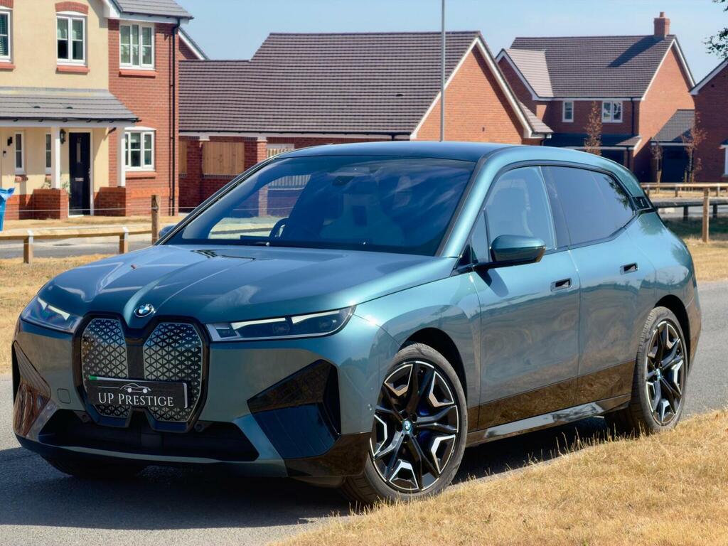 BMW iX Suv Blue #2