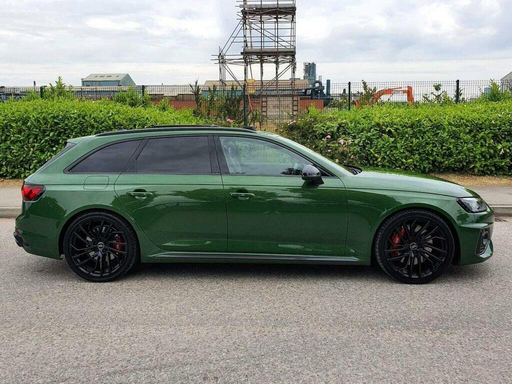 Audi RS4 Avant 2.9 Tfsi V6 Carbon Black Tiptronic Quattro Euro 6 WF70NUY Green #2