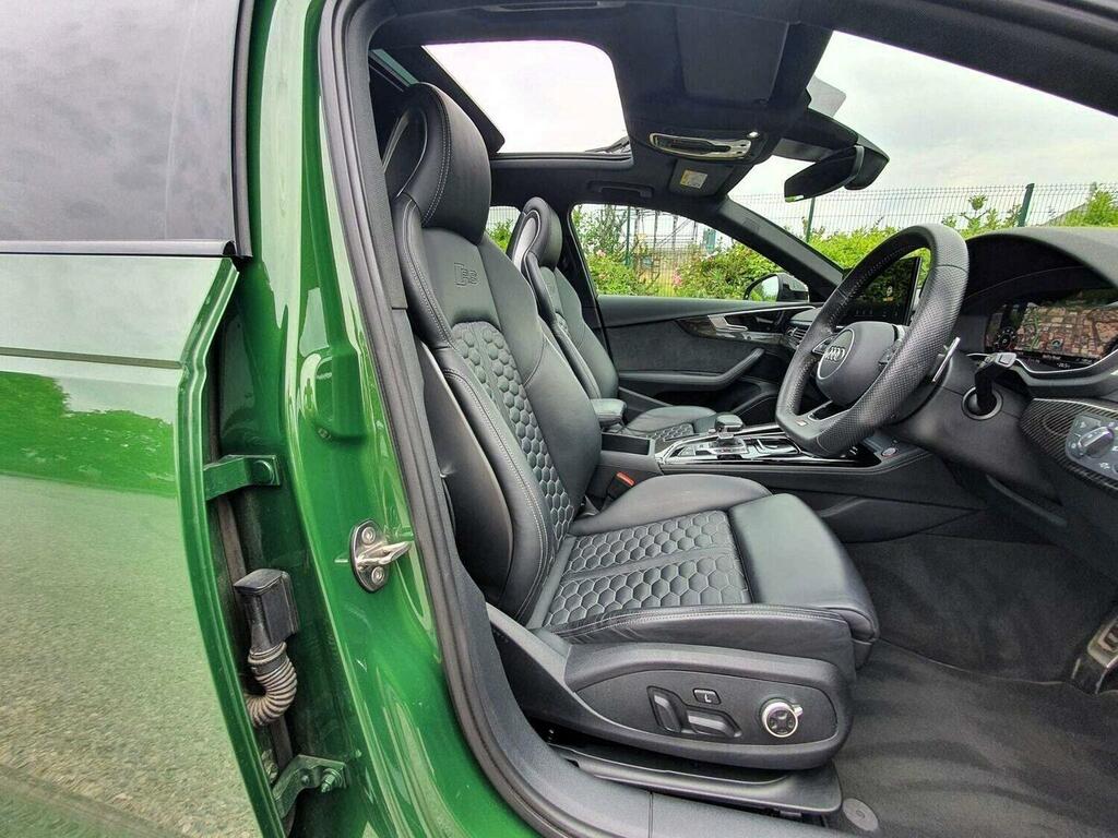 Audi RS4 Avant 2.9 Tfsi V6 Carbon Black Tiptronic Quattro Euro 6 WF70NUY Green #4