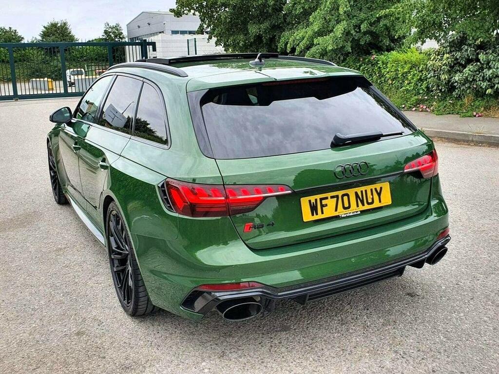 Audi RS4 Avant 2.9 Tfsi V6 Carbon Black Tiptronic Quattro Euro 6 WF70NUY Green #3