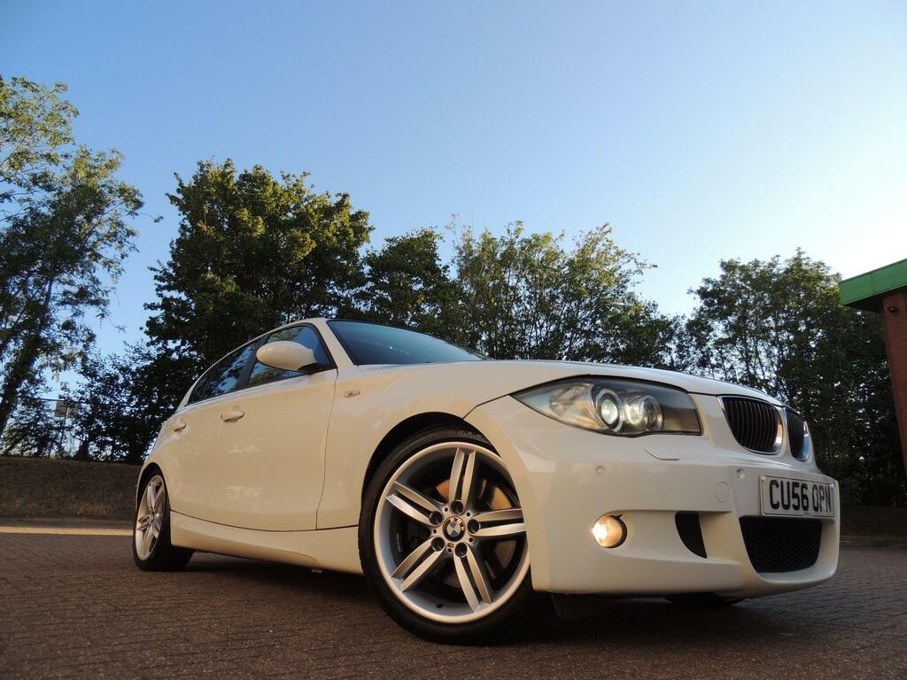 BMW 1 Series M Sport White #4