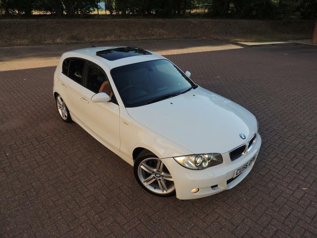 BMW 1 Series M Sport White #3