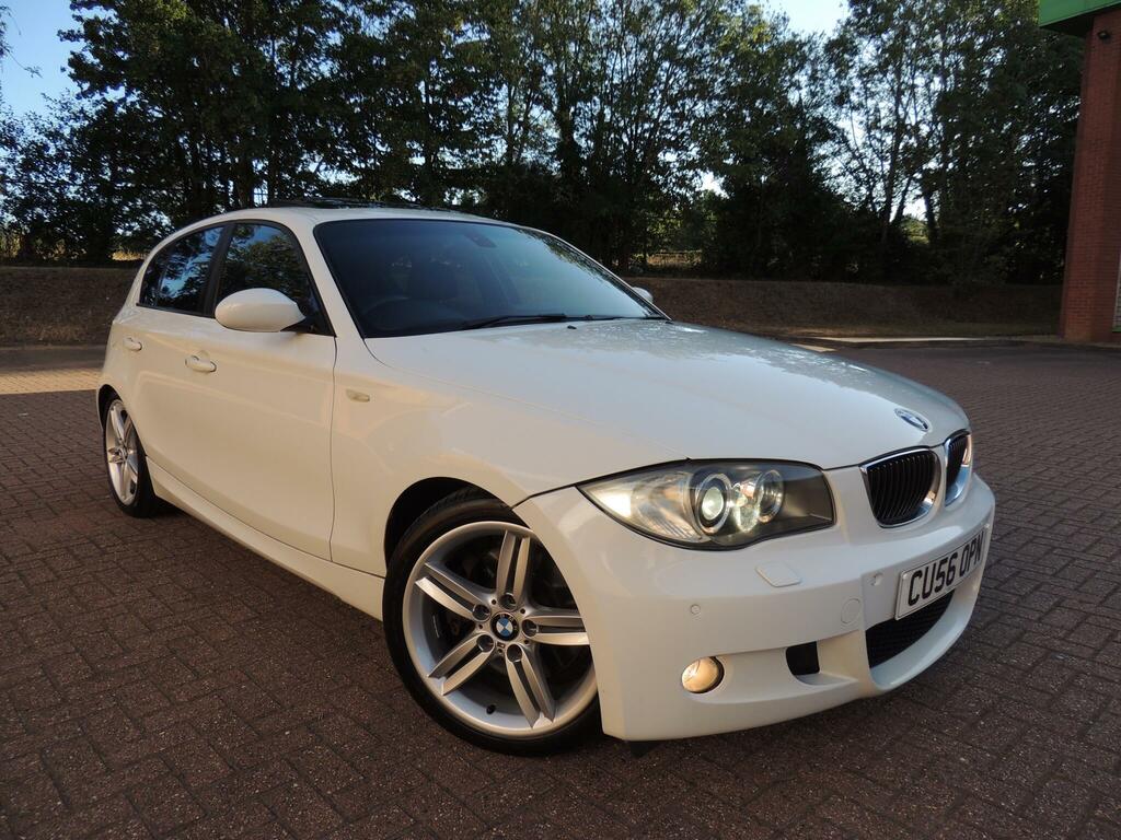 BMW 1 Series M Sport White #2