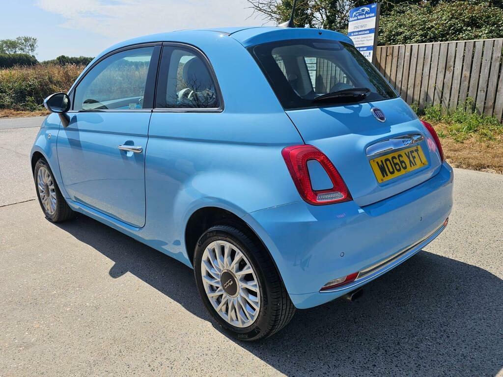 Fiat 500 1.2 Lounge Dualogic Euro 6 S S W066XFT Blue #4
