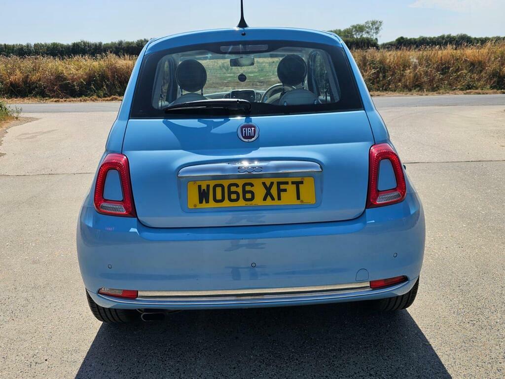 Fiat 500 1.2 Lounge Dualogic Euro 6 S S W066XFT Blue #5