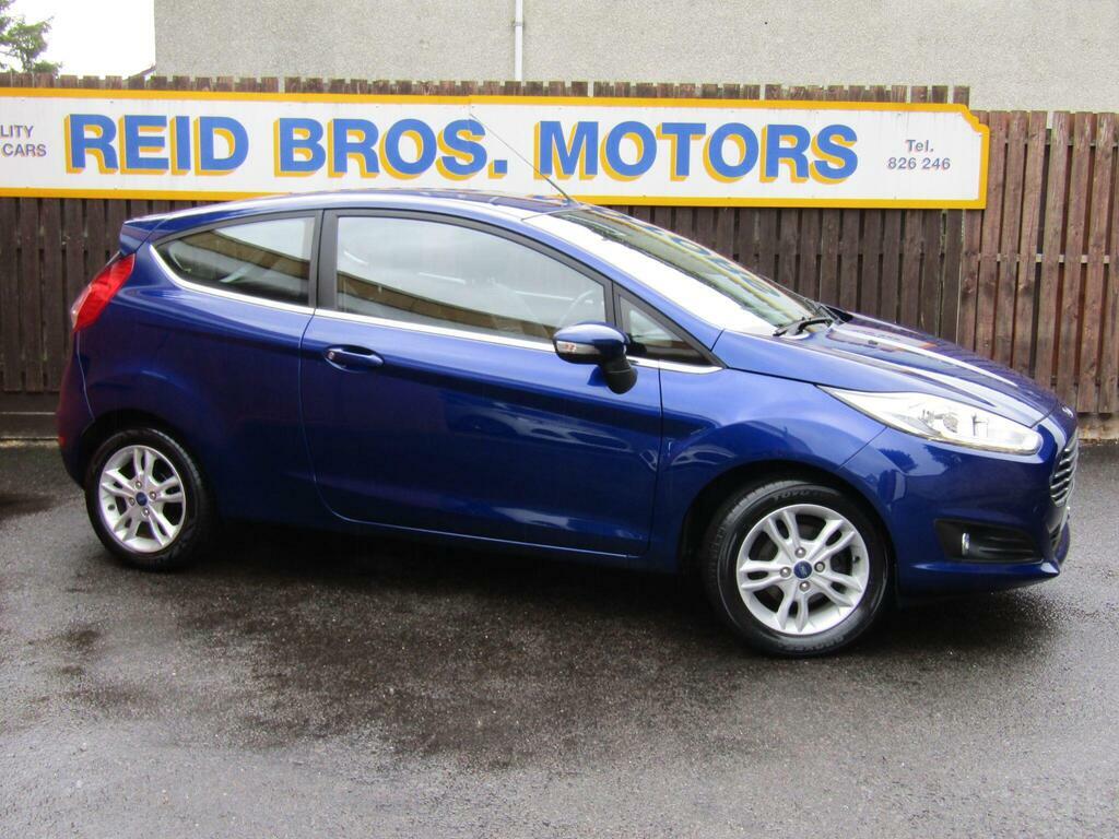 Ford Fiesta 1.25 Zetec Euro 6 Blue