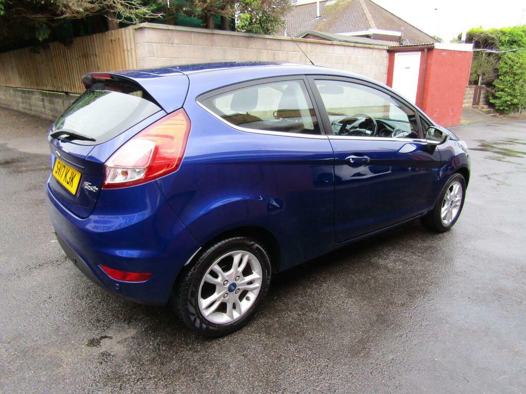 Ford Fiesta 1.25 Zetec Euro 6 Blue #3