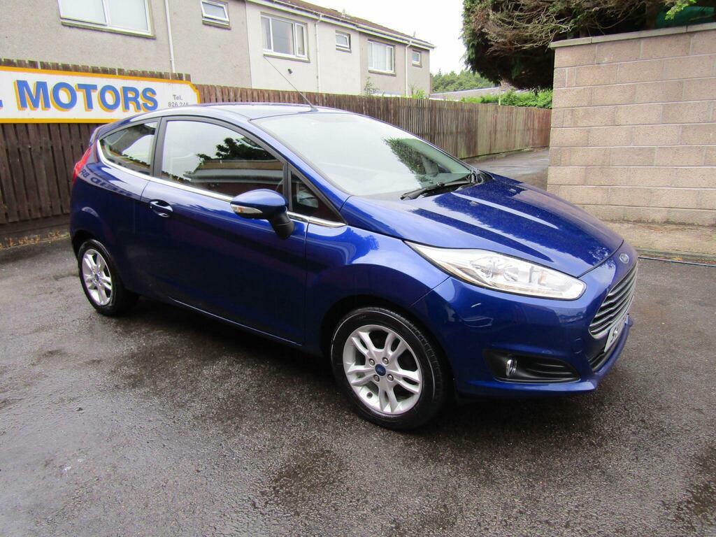 Ford Fiesta 1.25 Zetec Euro 6 Blue #2