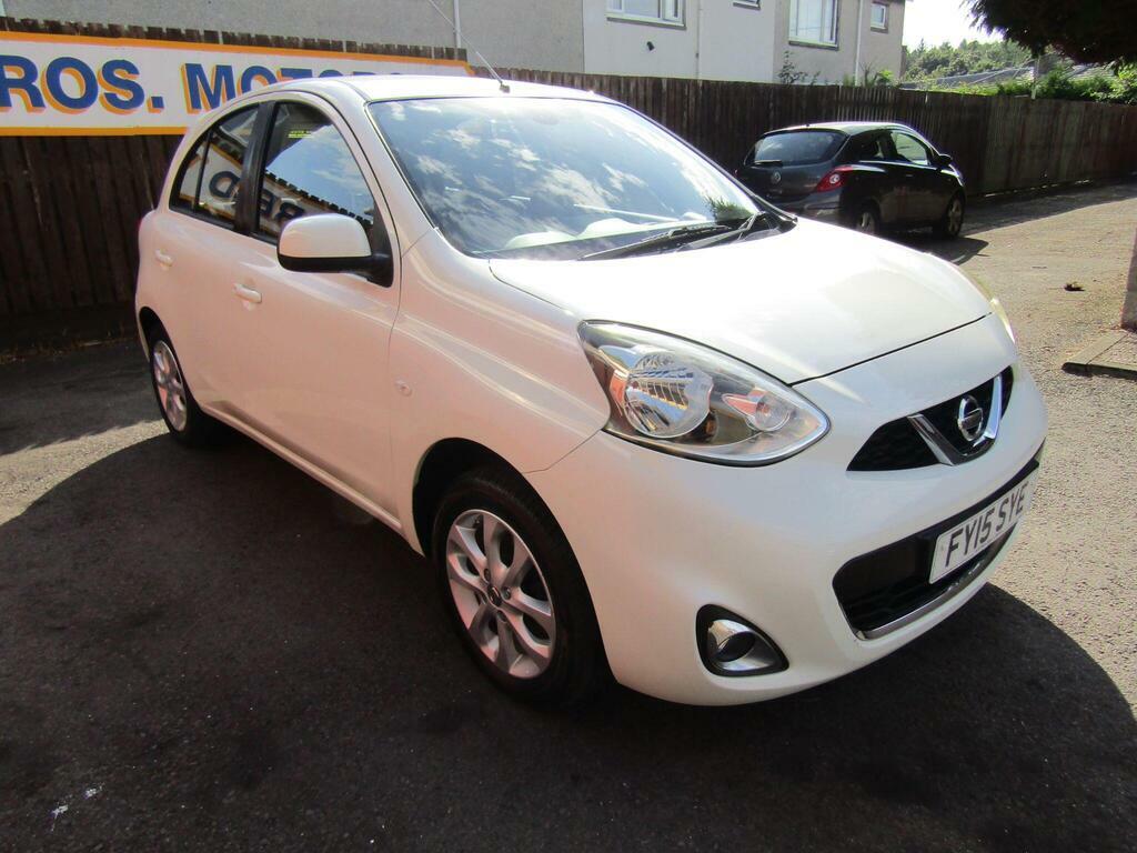 Nissan Micra 1.2 Acenta Euro 5 White #6
