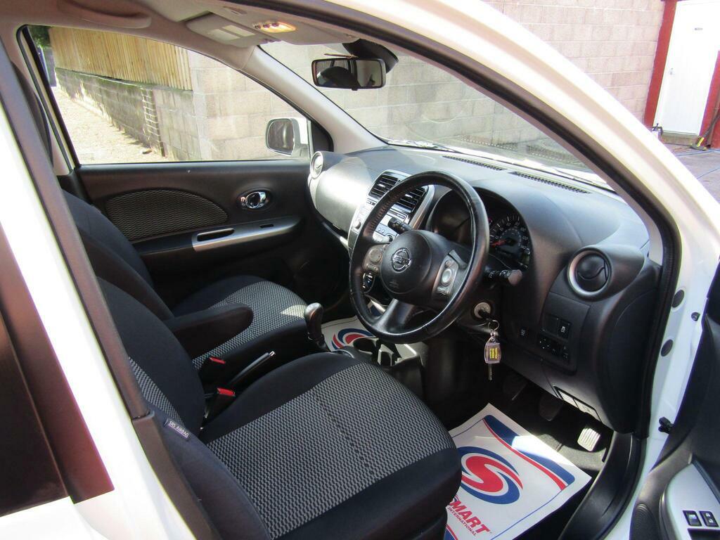 Nissan Micra 1.2 Acenta Euro 5 White #4