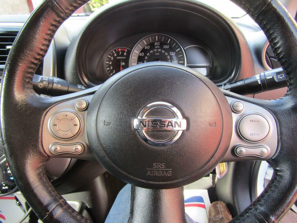 Nissan Micra 2015 1.2 Visia Hatchback Euro 5 Black #43