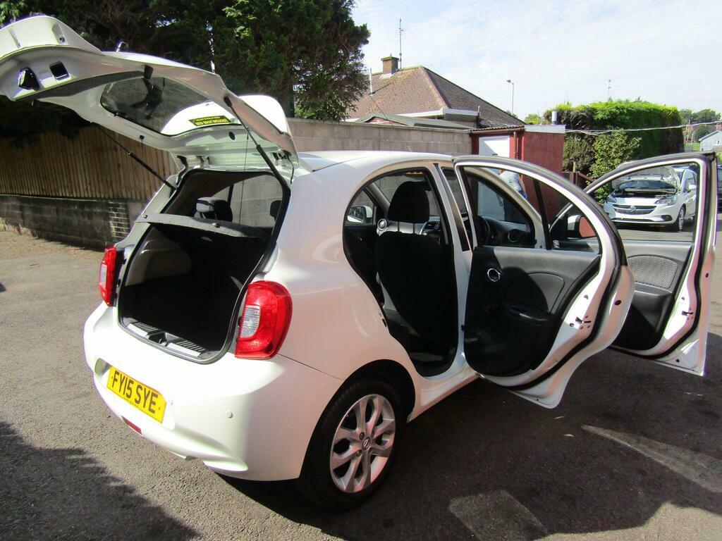 Nissan Micra 2015 1.2 Visia Hatchback Euro 5 Black #62