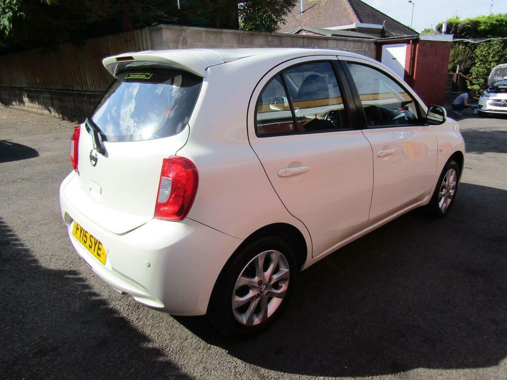 Nissan Micra 1.2 Acenta Euro 5 White #3