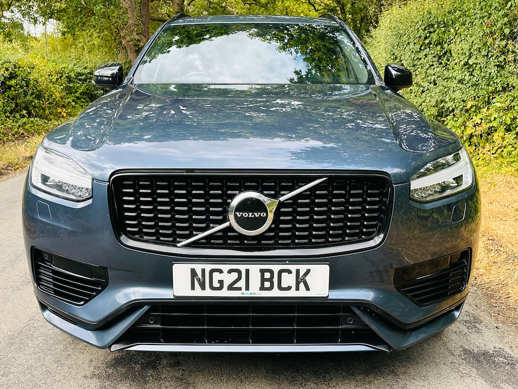 Volvo XC90 2.0 L R-design T8 Recharge Awd 4Wd Blue #3