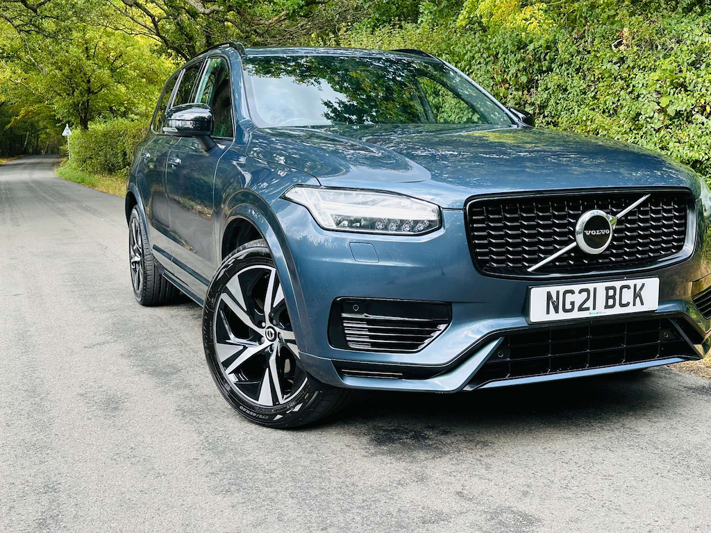 Volvo XC90 2.0 L R-design T8 Recharge Awd 4Wd Blue #2