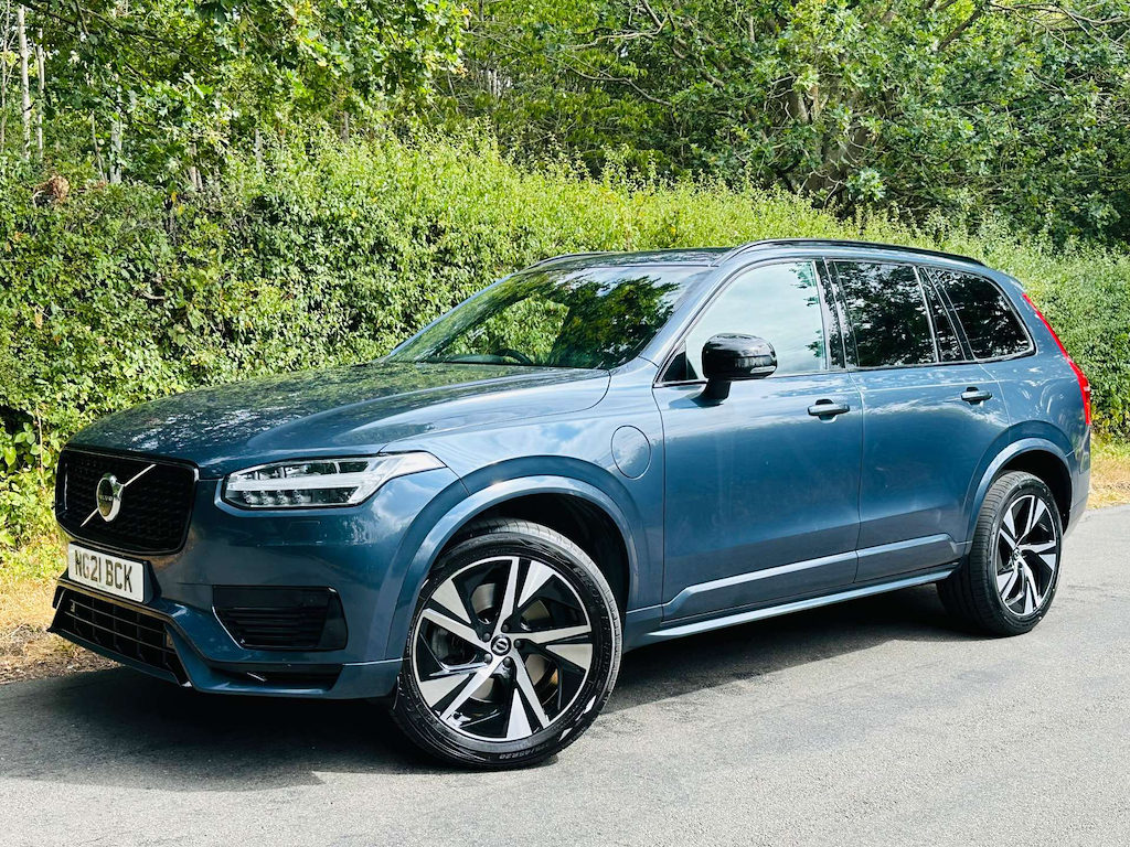 Volvo XC90 2.0 L R-design T8 Recharge Awd 4Wd Blue #5