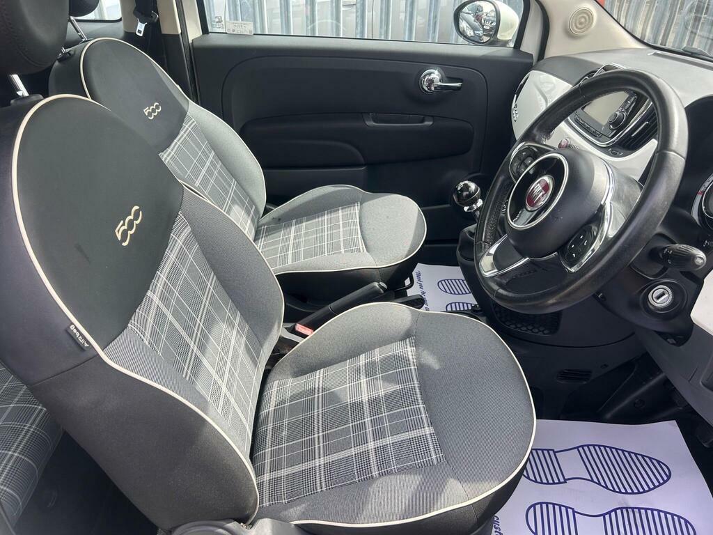 Fiat 500 0.9 Twinair S Dualogic Euro 6 Ss White #8