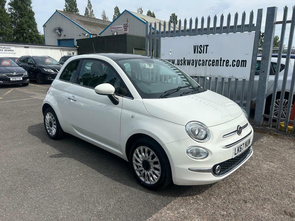 Fiat 500 1.2 Lounge Euro 6 S S White