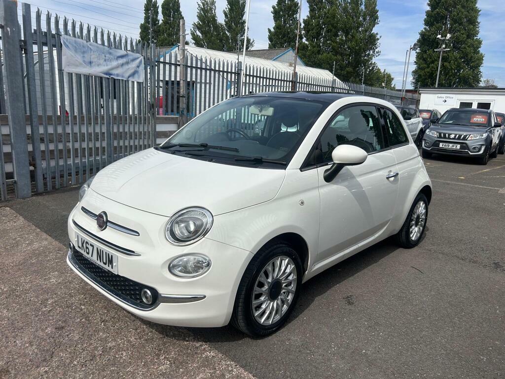Fiat 500 1.2 Lounge Euro 6 S S White #2