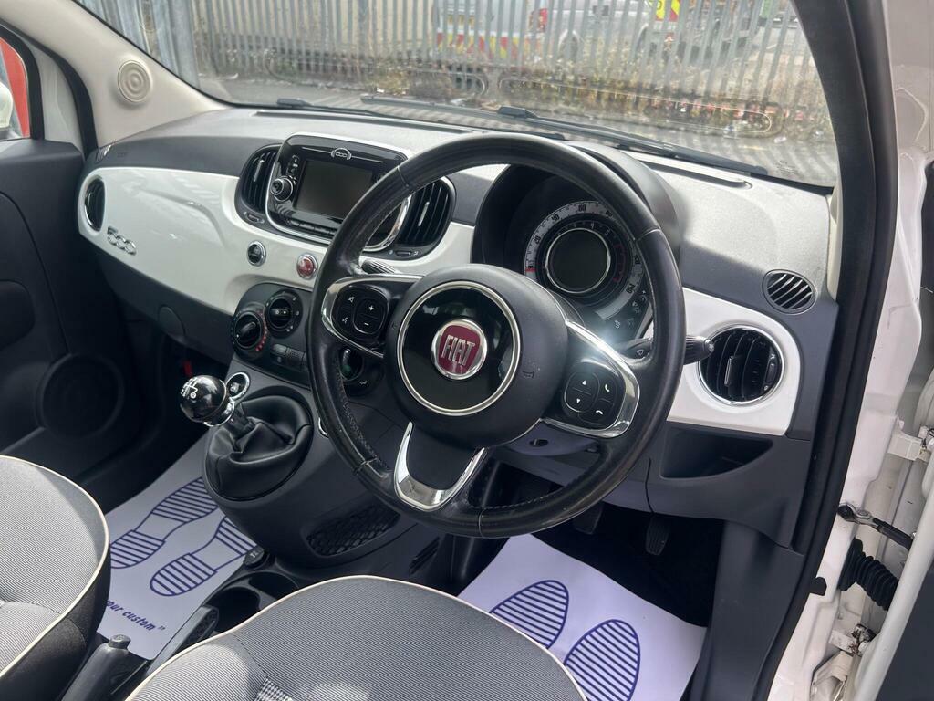 Fiat 500 0.9 Twinair S Dualogic Euro 6 Ss White #9