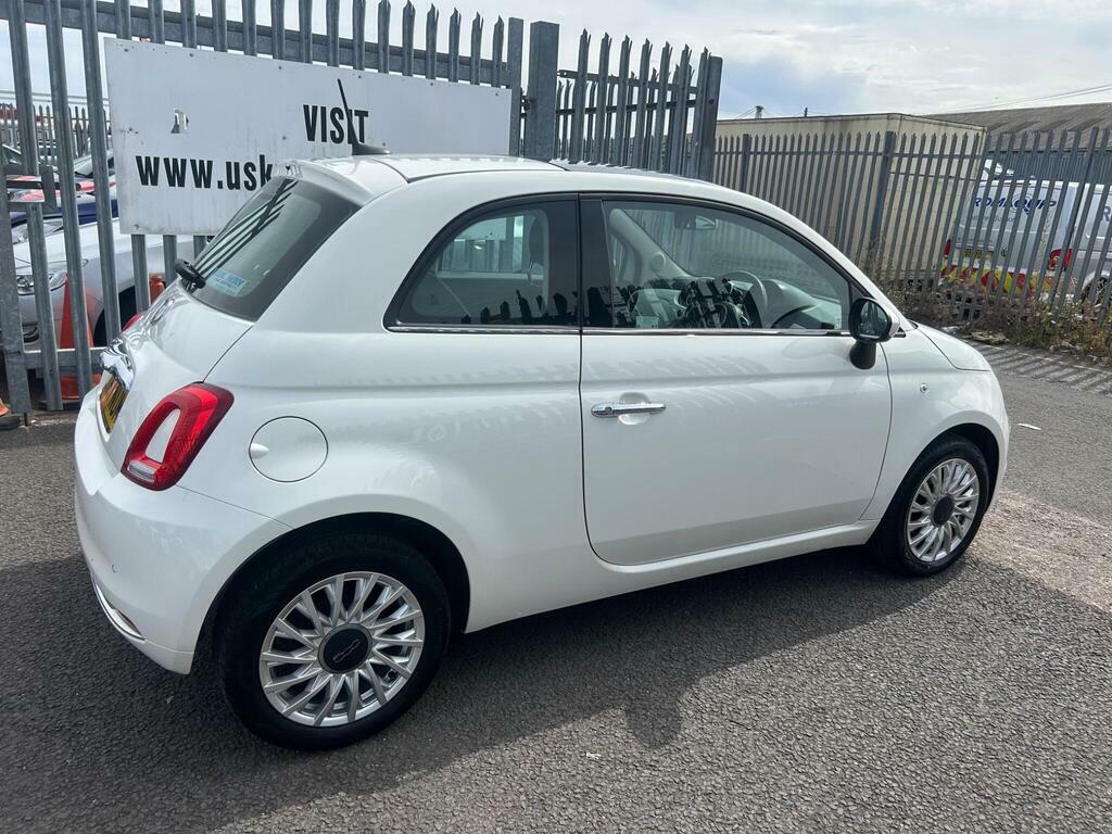 Fiat 500 1.2 Lounge Euro 6 S S White #4