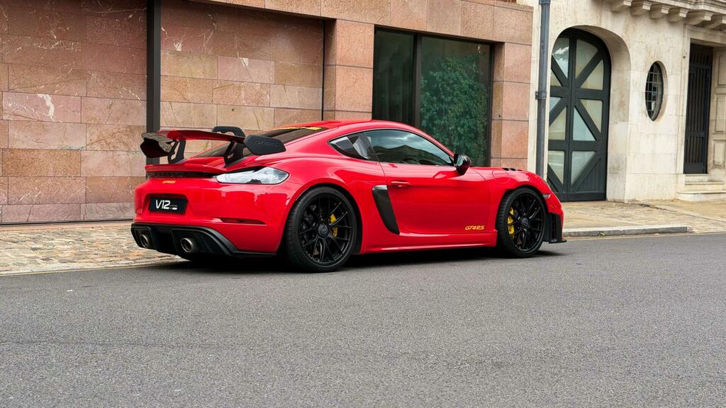 Porsche 718 Gt4 Rs Red #3