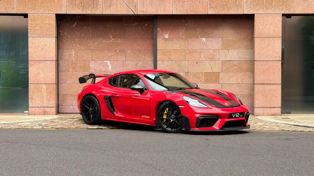 Porsche 718 Gt4 Rs Red