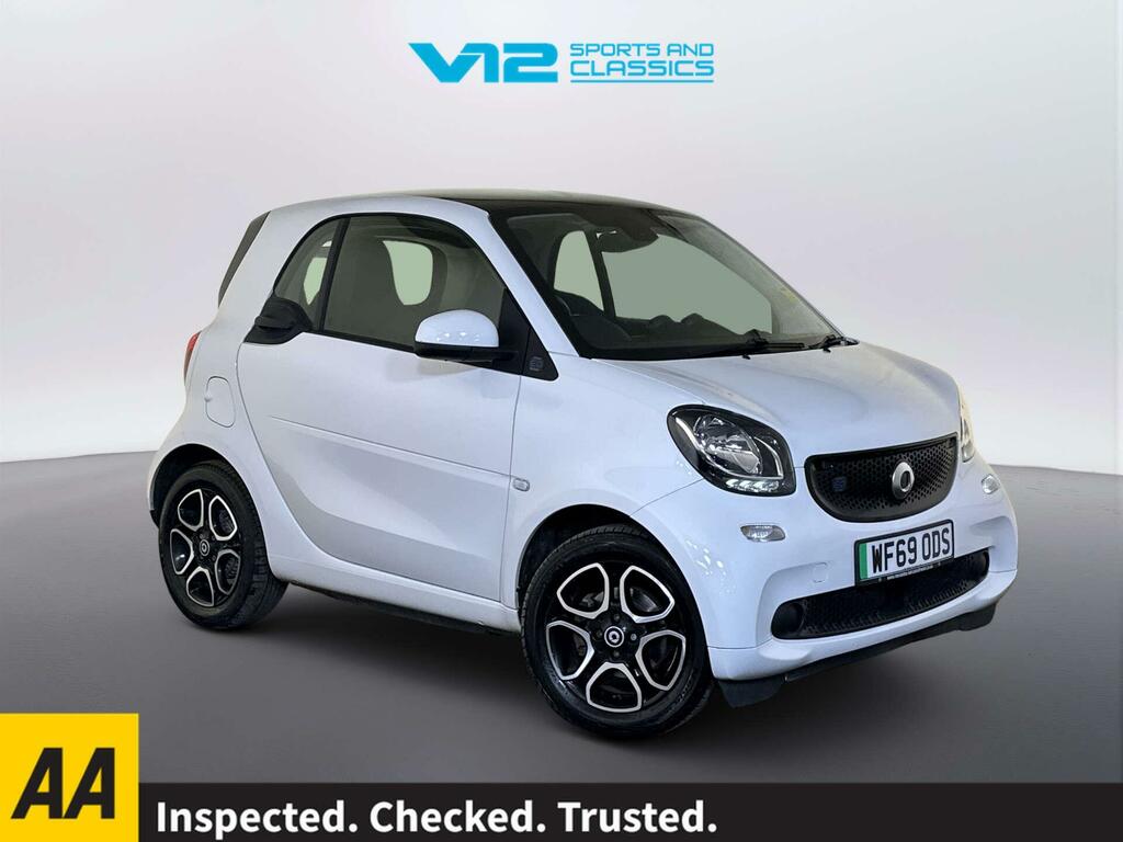 Smart Fortwo Coupe 17.6Kwh Prime Premium Coupe 2 White