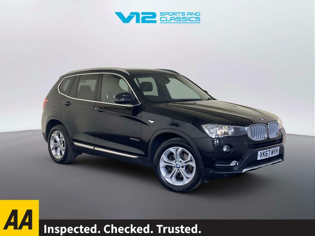 BMW X3 2.0 20D Xline Suv Xdrive Euro 6 S Black