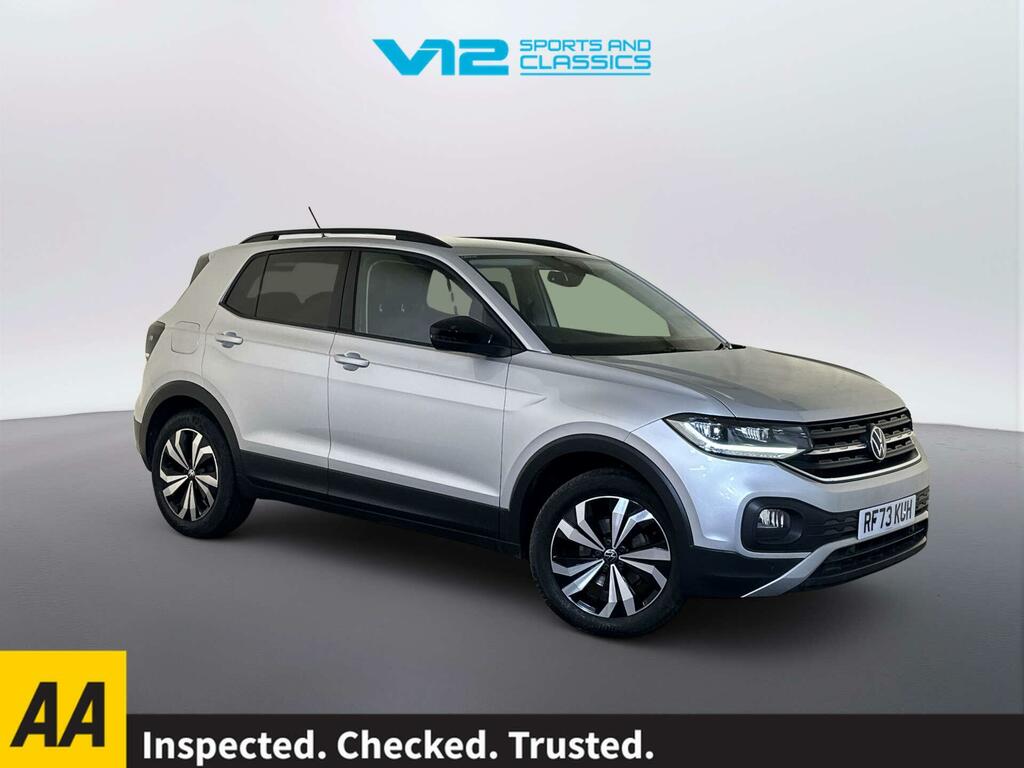 Volkswagen T-Cross 1.0 Tsi Black Edition Suv Euro 6 Silver