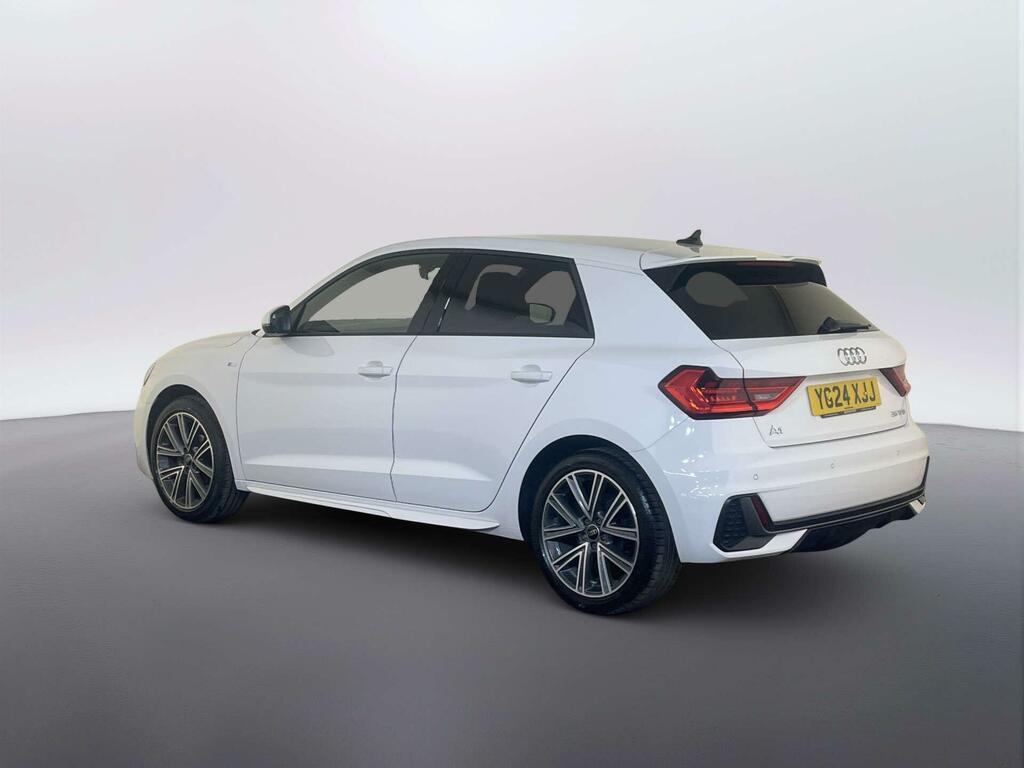 Audi A1 1.0 Tfsi 25 S Line Sportback S Tronic E White #6