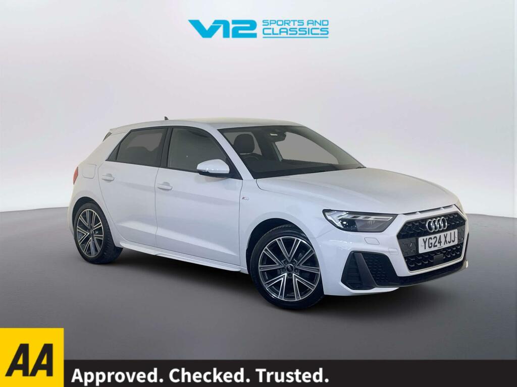 Audi A1 1.0 Tfsi 25 S Line Sportback S Tronic E White