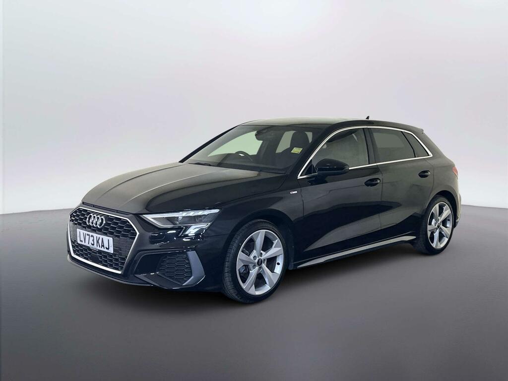 Audi A3 1.0 Tfsi 30 S Line Sportback S Tronic E Black #4