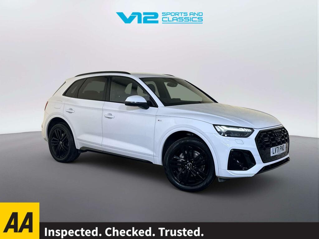 Audi Q5 2.0 Tfsi 45 S Line Suv S Tronic Quattro White