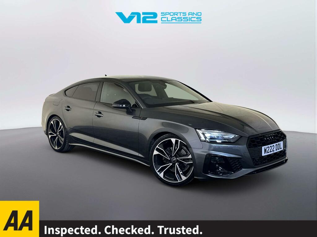 Audi A5 2.0 Tfsi 35 Black Edition Sportback S T Grey