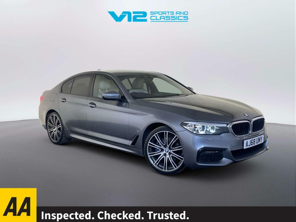 BMW 5 Series 2.0 530E 9.2Kwh M Sport Saloon Plug-in Blue