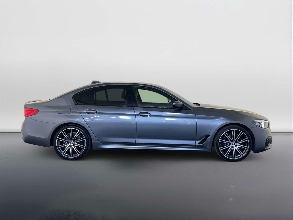 BMW 5 Series 530E M Sport Blue #9