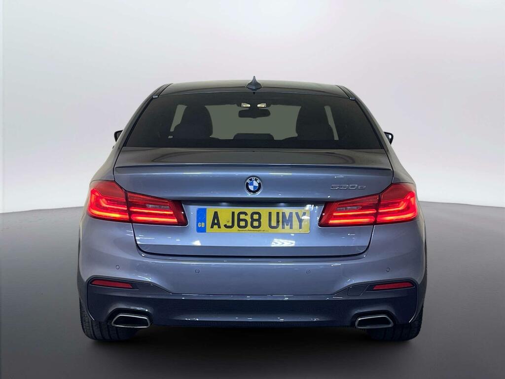 BMW 5 Series 530E M Sport Blue #7