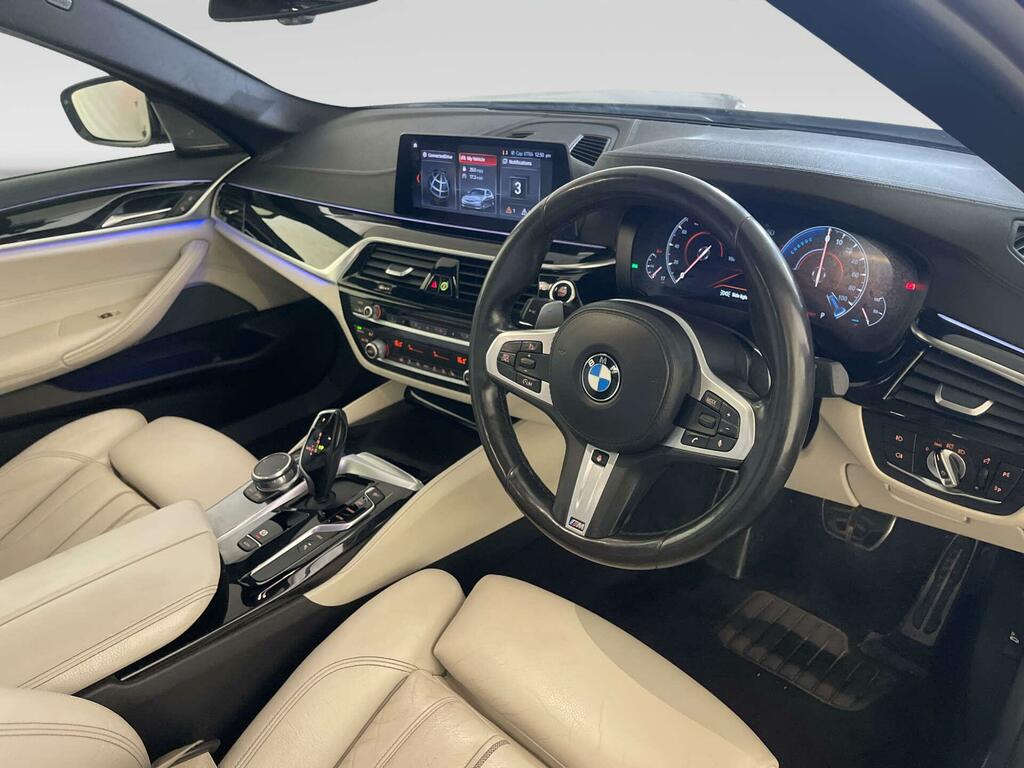 BMW 5 Series 530E M Sport Blue #14