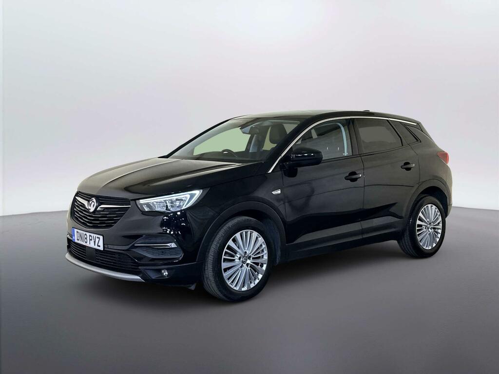 Vauxhall Grandland X 1.2 Turbo Tech Line Nav Suv Euro 6 Black #4