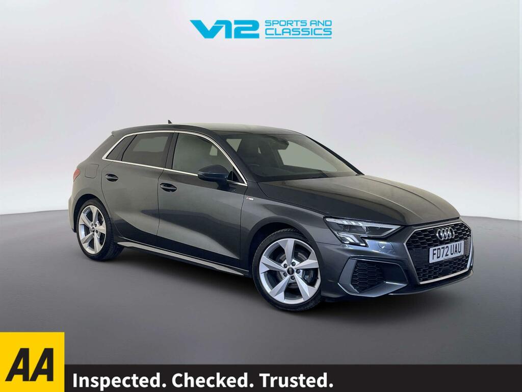 Audi A3 1.5 Tfsi 35 S Line Sportback Eur Grey