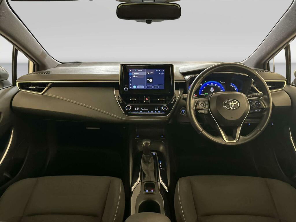 Toyota Corolla 1.8 Vvt-h Gpf Icon Tech Hatchback Hybri White #2