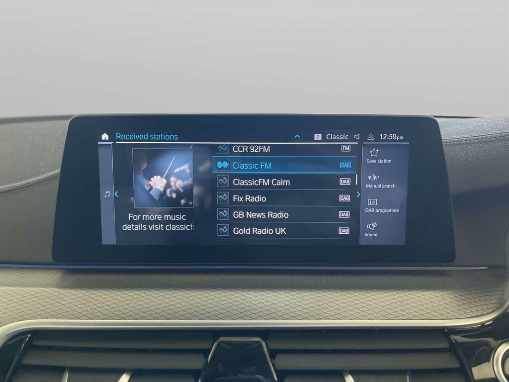 BMW 5 Series 2.0 520D M Sport 188 Bhp Black #21