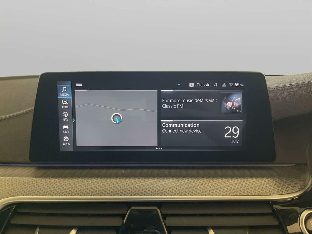 BMW 5 Series 2.0 520D M Sport 188 Bhp Black #22