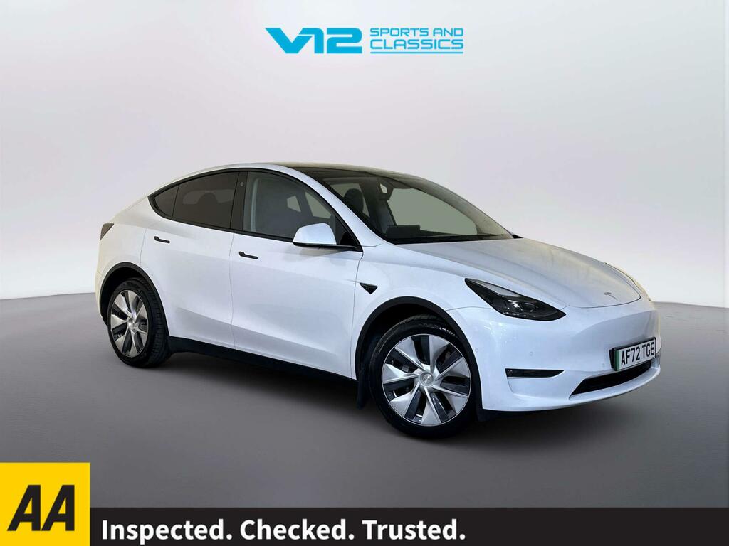 Tesla Model Y Dual Motor Long Range Suv 4Wde White