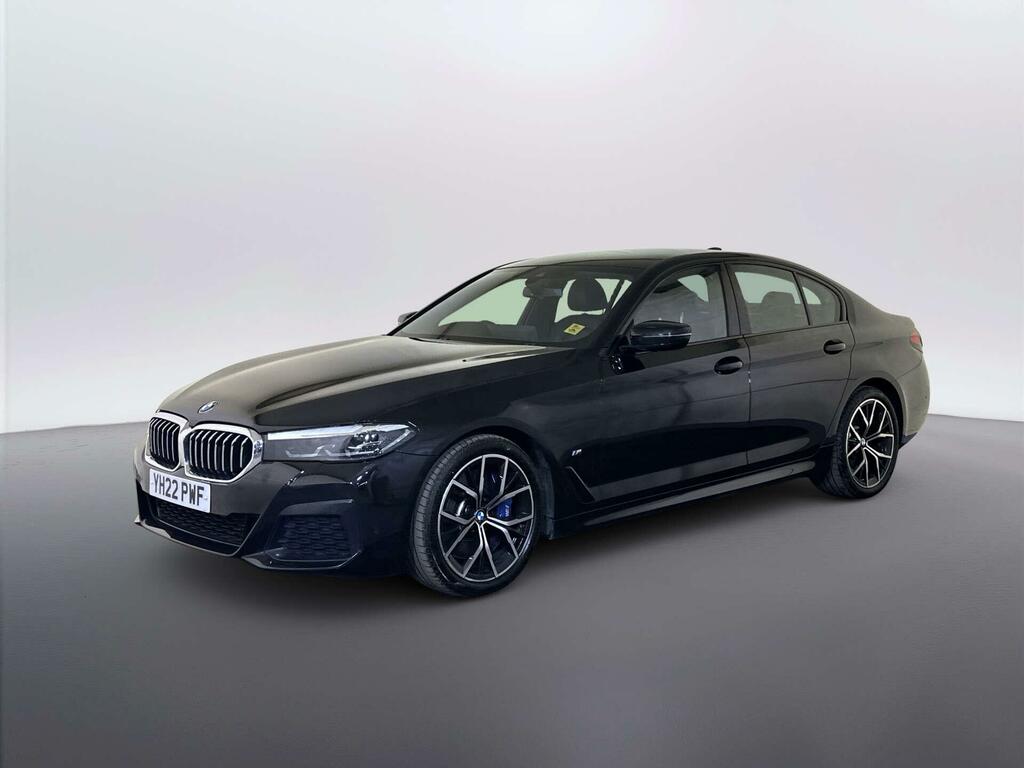 BMW 5 Series 3.0 530D Mht M Sport Saloon Hybrid Step Black #4
