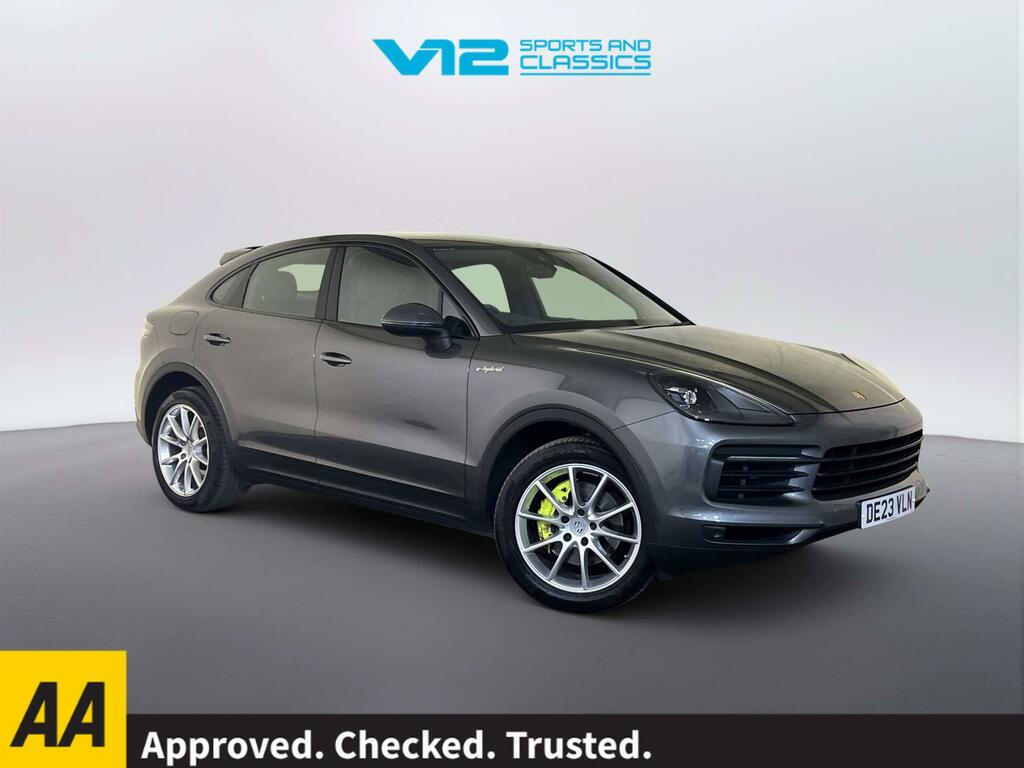 Porsche Cayenne 3.0 V6 E-hybrid 17.9Kwh Coupe Plug-in H Grey